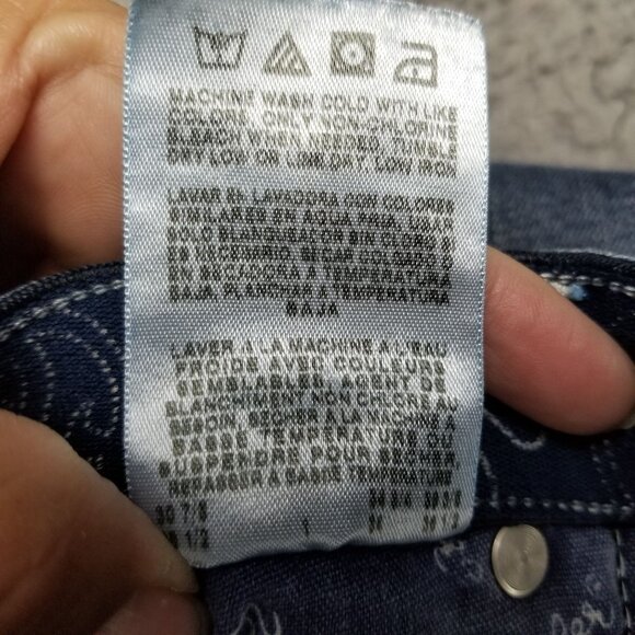 Wrangler Jeans Womens 3/4 Q Baby Stretch Mid Rise Bootcut *Altered Read* - Picture 16 of 16